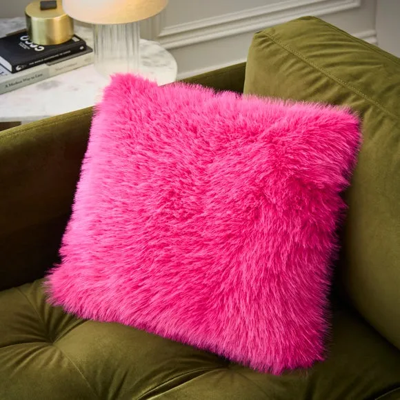 Fluffy Fur Cushion Cover