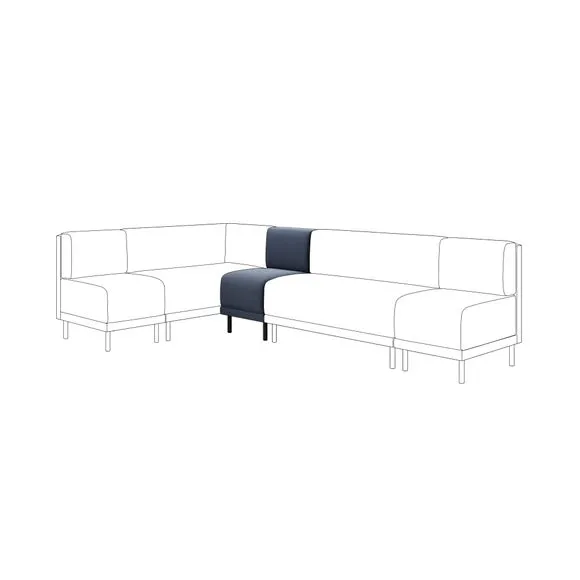 Mae Small Dining Bench, Boucle