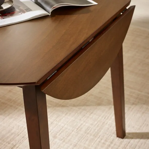 Coast Dropleaf Dining Table with 2 Coast Dining Chairs 6