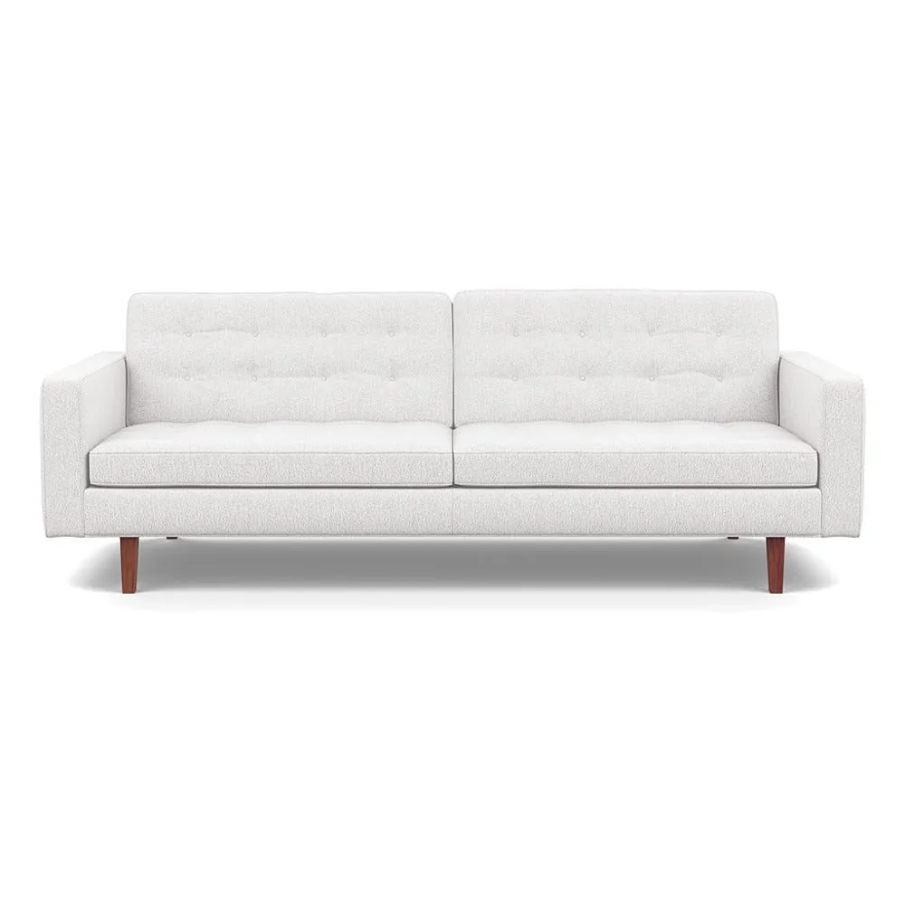 Heal's Hepburn 4 Seater Loop Boucle Polar Walnut 1