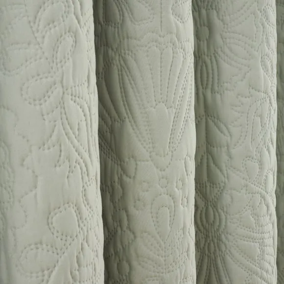 Hani Pinsonic Quilted Blackout Eyelet Curtains 3