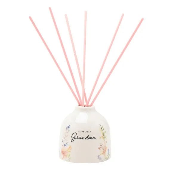 The Cottage Garden Ceramic Reed Diffuser Grandma, Multi 3