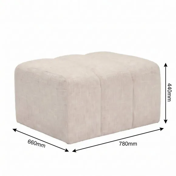 Penninsula Chenille Pouffe 4