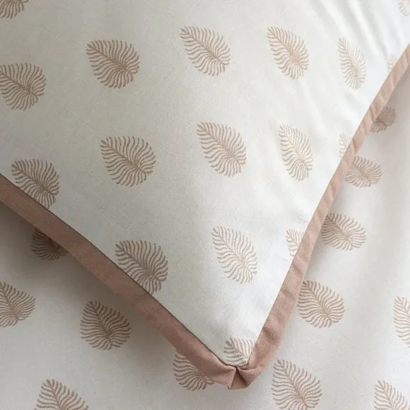 Emily Bond Jaipur Leaves 100% Cotton Duvet Cover & Pillowcase Set 4