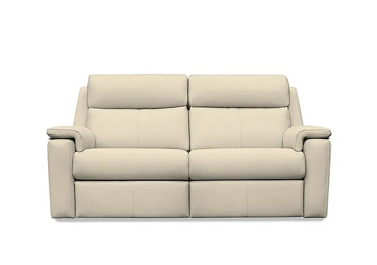 Thornbury 3 Seater Leather Power Recliner Sofa - Cambridge Stone