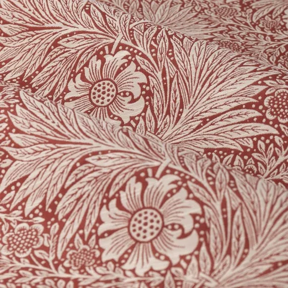 Morris & Co. Marigold Jacquard Pencil Pleat Curtains 3