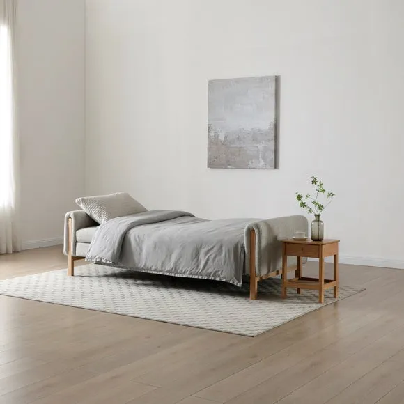 Cacy Textured Weave Clic Clac Sofa Bed 2