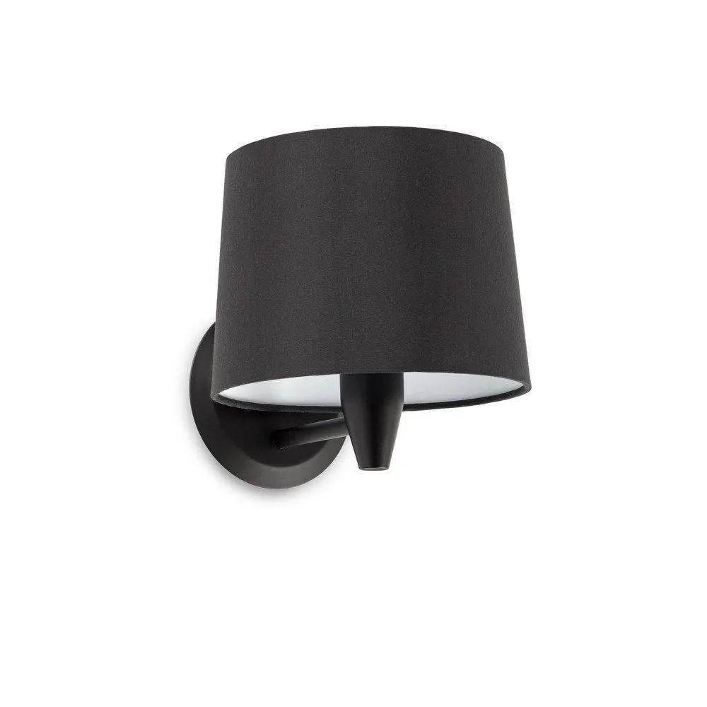Netlighting Conga Wall Light with Shade Black E27