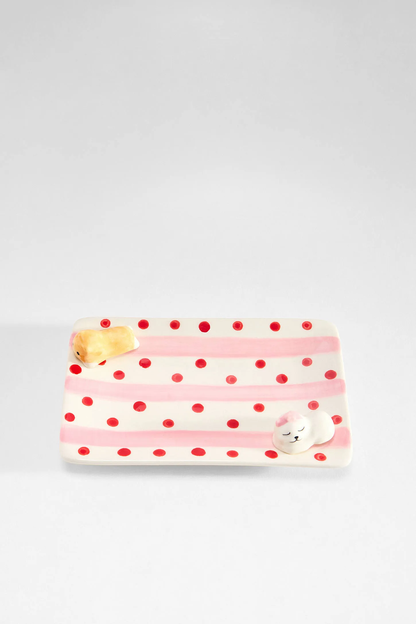 Mini Kitty Soap Dish - Pink ALL 3