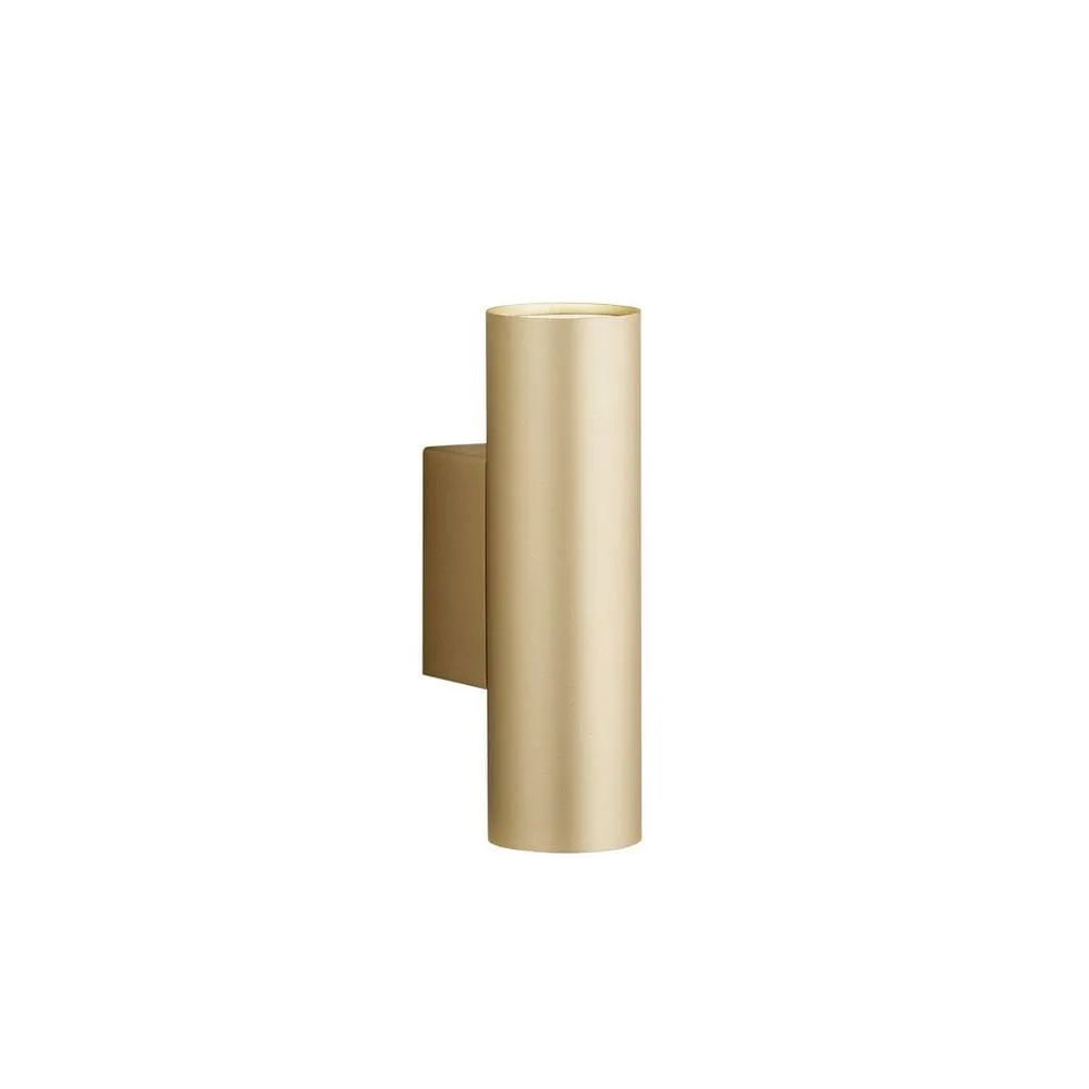Netlighting Mitos Plus Up & Down Wall Lamp Gold 2