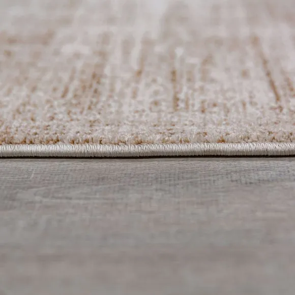 Nolan Abstract Flecked Fringe Rug 4