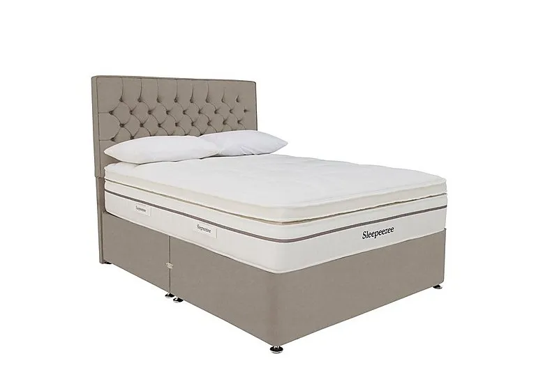 Harmony 3500 Soft Divan Set - Super King - Joshua Latte
