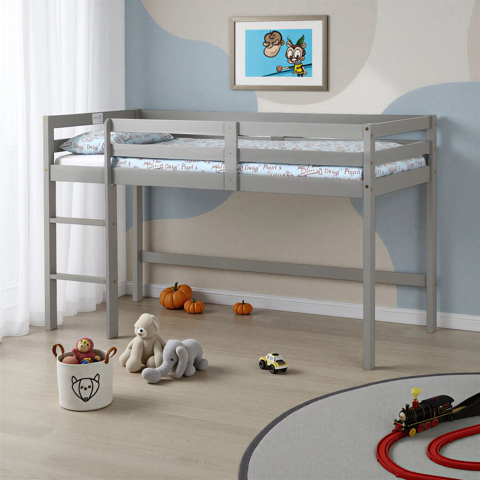 Seconique Panama Mid Sleeper in Grey