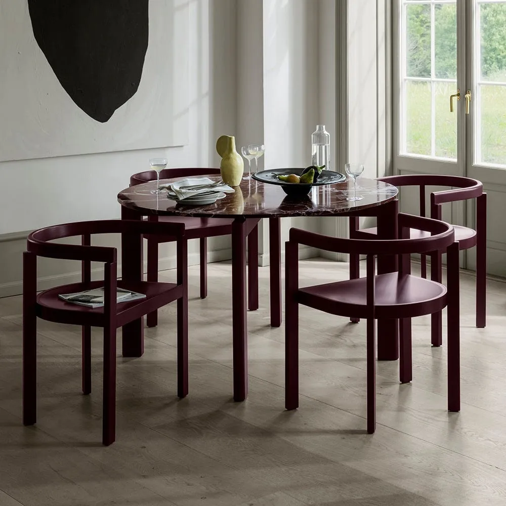 Fritz Hansen After Dining Table White Pigmented Ash 4