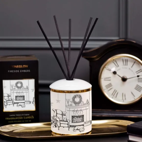 Stoneglow Keepsake Fireside Embers Ceramic Diffuser