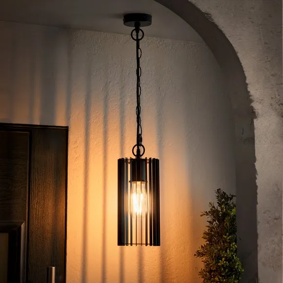 Reno Industrial Adjustable Outdoor Pendant Light 2