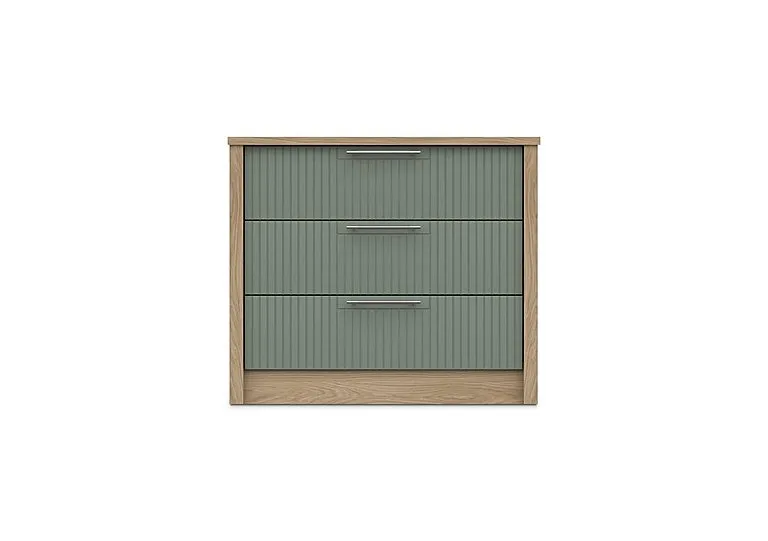 Chelsea 3 Drawer Chest with Silver Handles