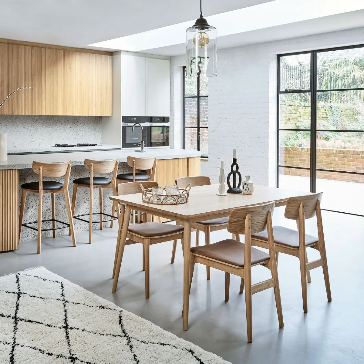 Tatum Livo Dining Chair, Brown Oak | Barker & Stonehouse 2