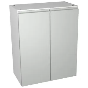 Wickes Hertford Gloss Grey Base / Wall Storage Unit - 600 x 735mm