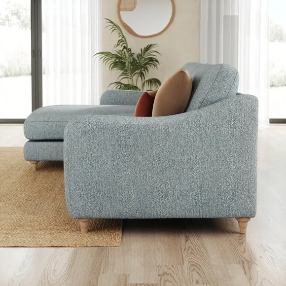Hattie Cosy Weave Corner Chaise Sofa 2