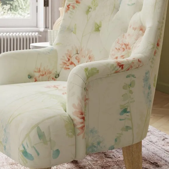 Arianna Flatweave Country Meadow Occasional Armchair 3