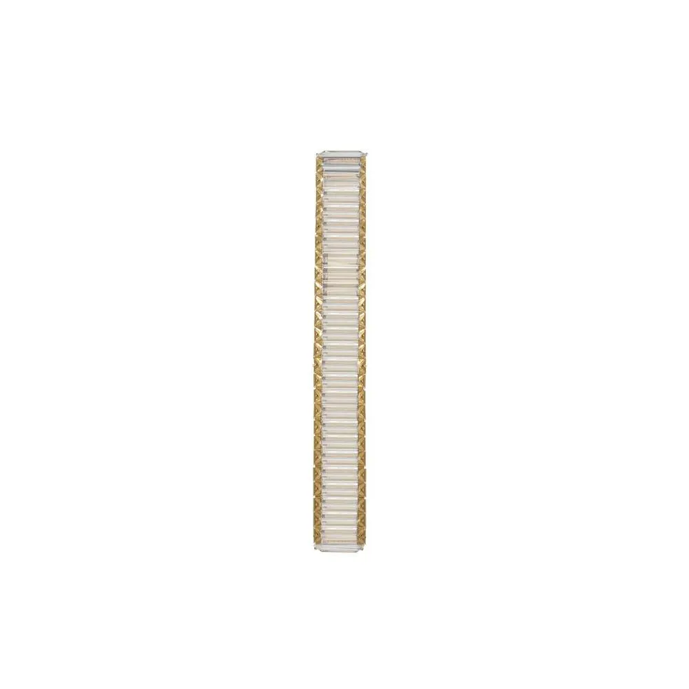 Netlighting Aurelia II Wall Lamp Gold Metal Crystal LED 19W 1707Lm 3500K