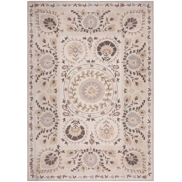 Hani Floral Washable Rug 5