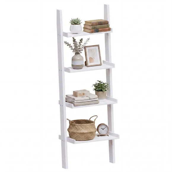 York 4 Tier Ladder Bookcase 6