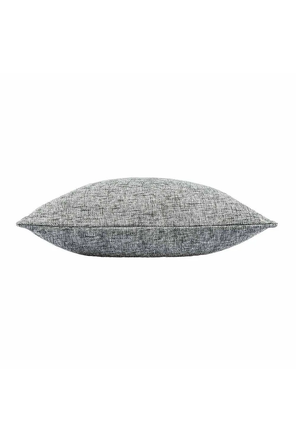 Homescapes Textured Boucle Cushion Cover in Dark Grey 4