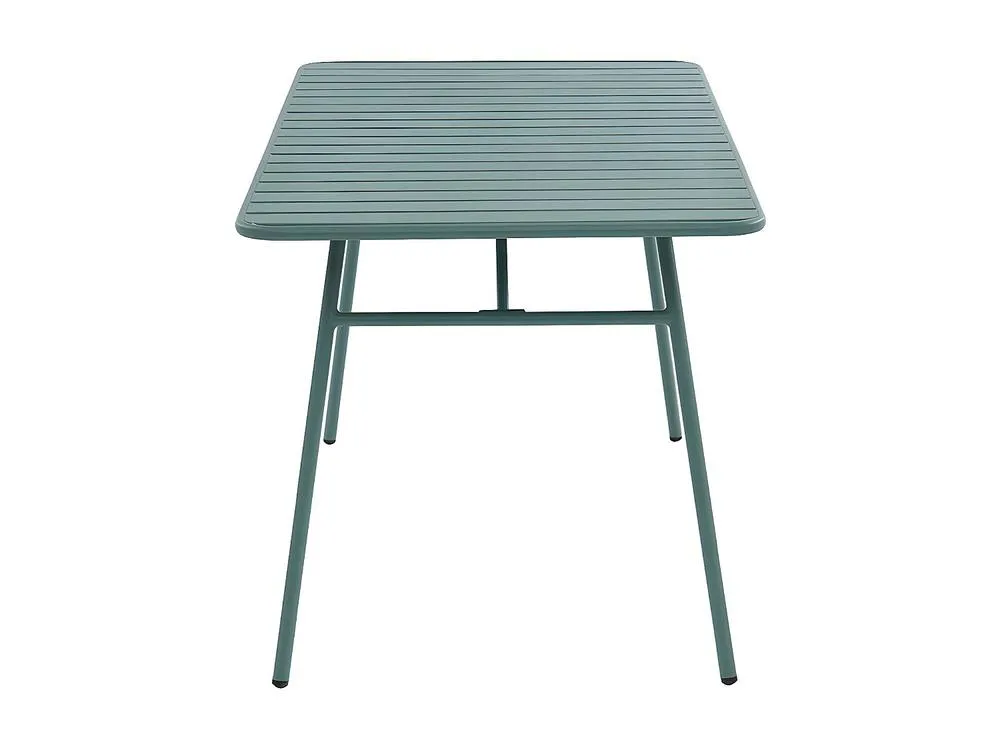 Vente-unique Garden Table L.160 Cm Metal - Almond Green - MIRMANDE By MYLIA 5