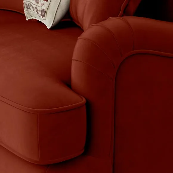 Beatrice II Velvet Corner Chaise Sofa 4