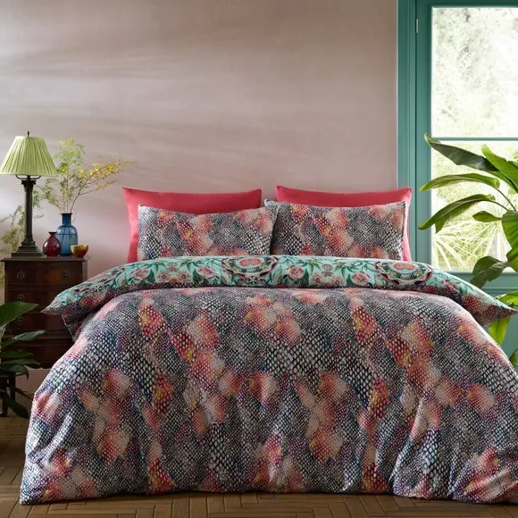 Matthew Williamson Mother Amazon 100% Cotton Duvet Cover & Pillowcase Set 3