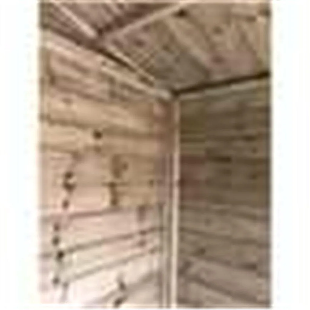 Marlborough 10 x 24 Reverse Pressure Treated Apex Summerhouse with Short Windows in Natural 5