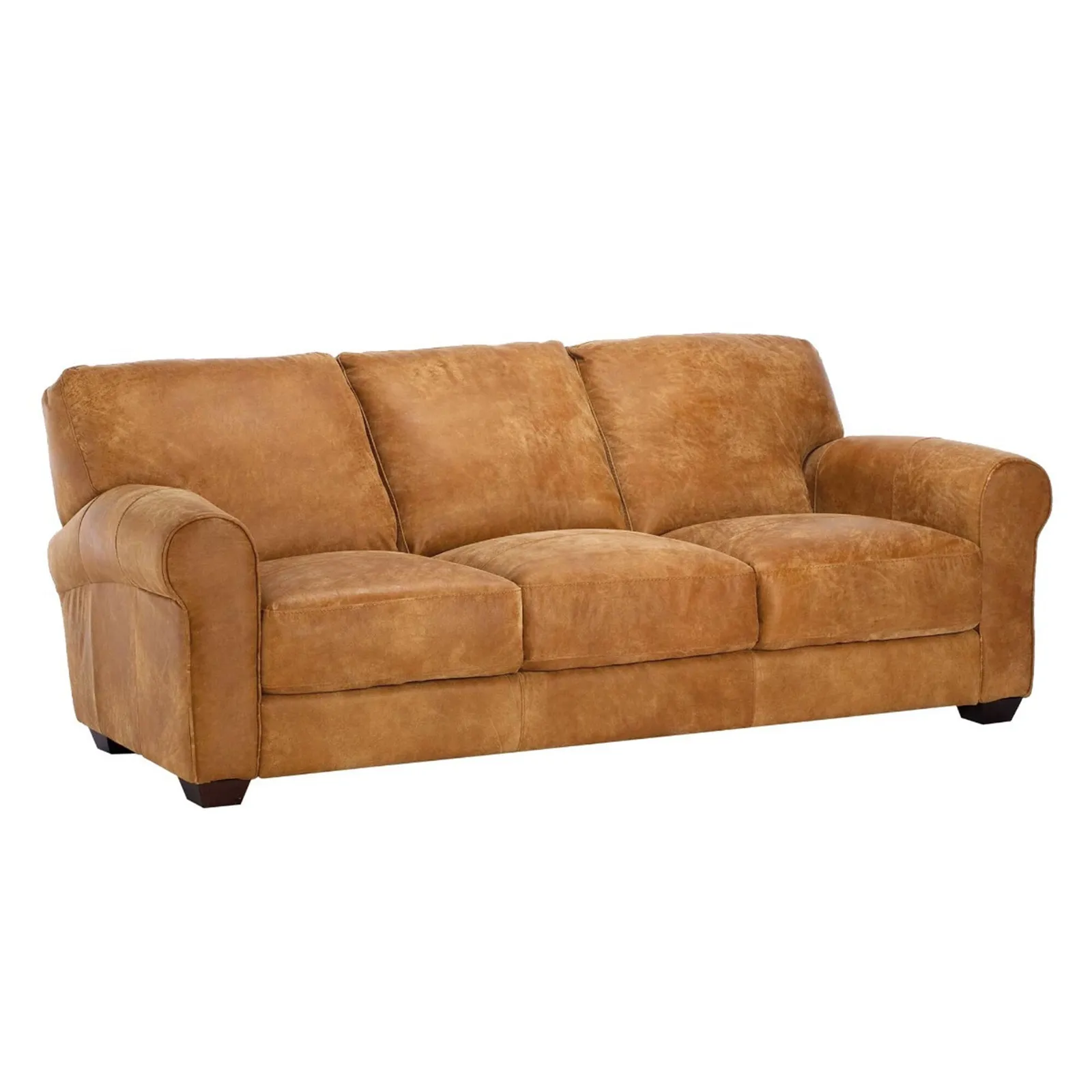 Houston 3 Seater Sofa, Brown Leather | Barker & Stonehouse 5