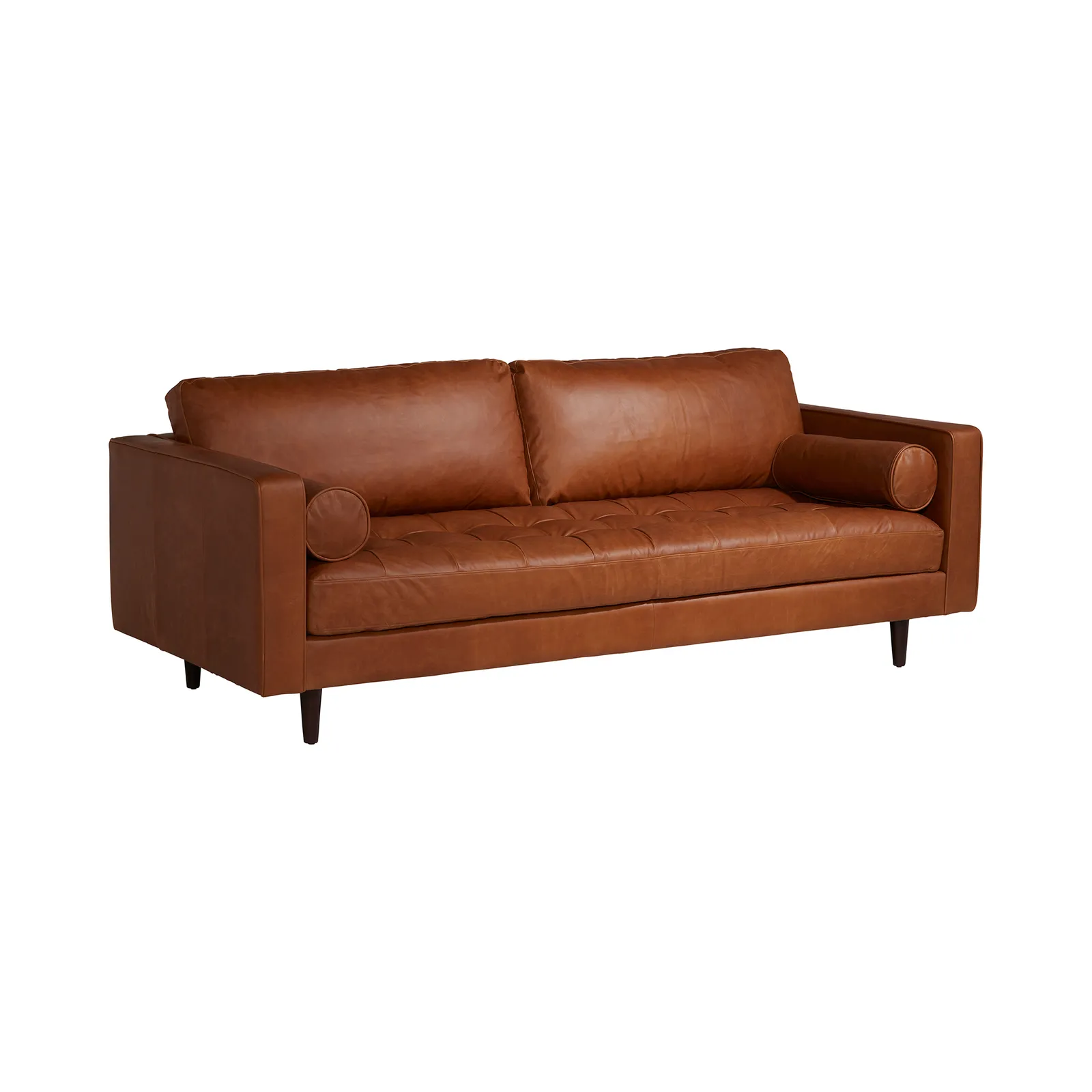 Hemingway 3 Seater Sofa, Brown Leather | Barker & Stonehouse 3