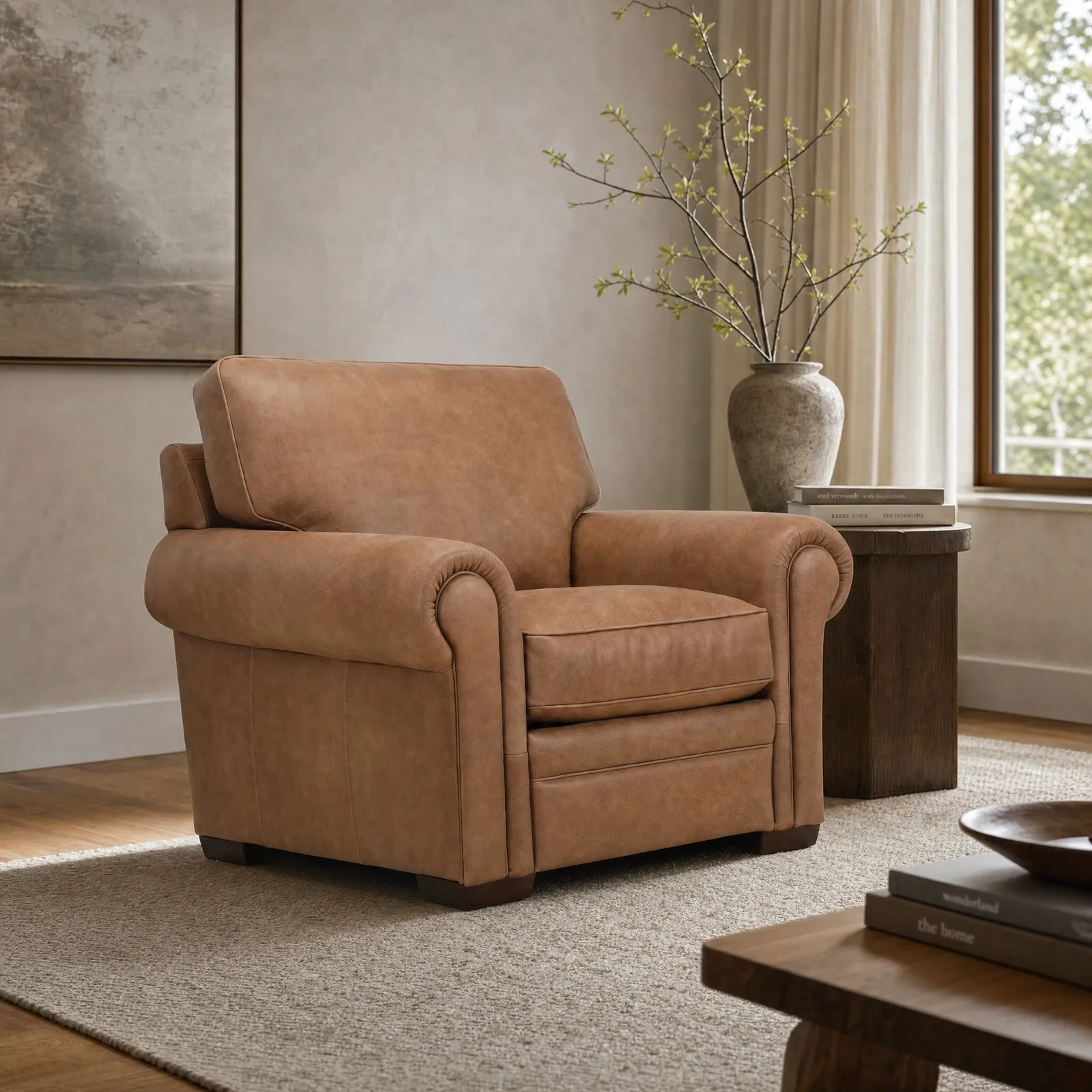 Bellagio Armchair Leather | Barker & Stonehouse 2