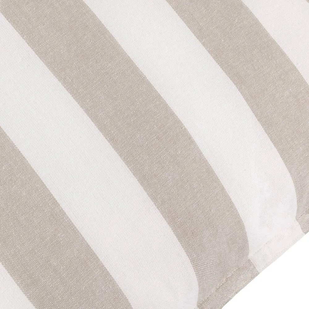 Yard Hayle 100% Cotton Striped Outdoor Cushion in Natural 5