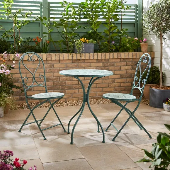 Amalfi Mosaic Effect Bistro Set 2