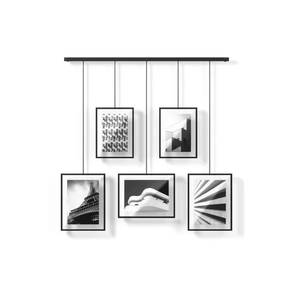 Umbra Set of 5 Exhibit Display Hanging Photo Frames 4