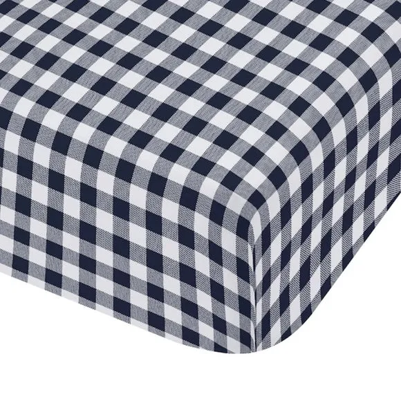 Catherine Lansfield Bamford Gingham Check Polycotton Fitted Sheet 3