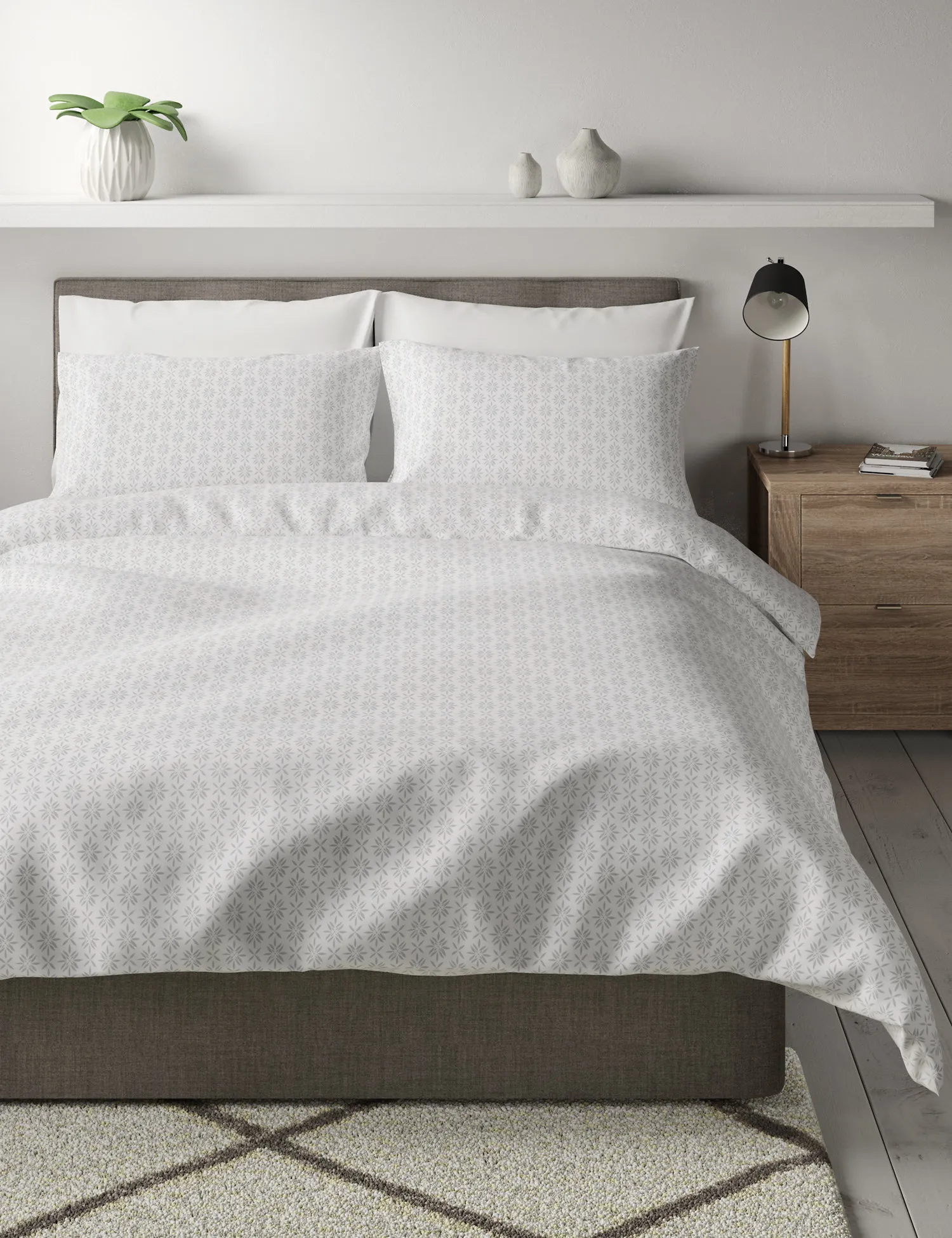 M&S Elena Geometric Bedding Set