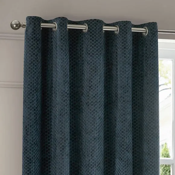 Paoletti Neptune Eyelet Curtains