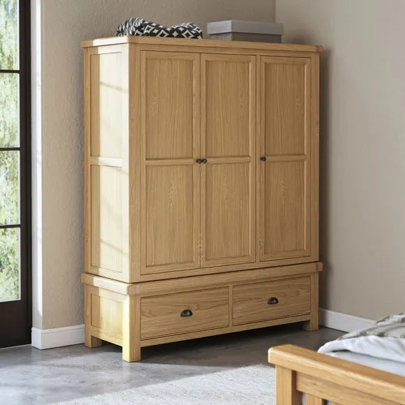 Normandy Triple Wardrobe