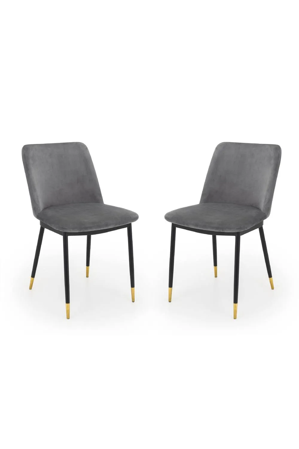 Julian Bowen Delaunay Upholstered Dining Chair (Set of 2) in Grey 3
