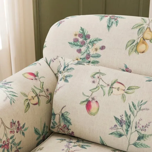 Millie Botanical Orchard Print Snuggle Chair 3
