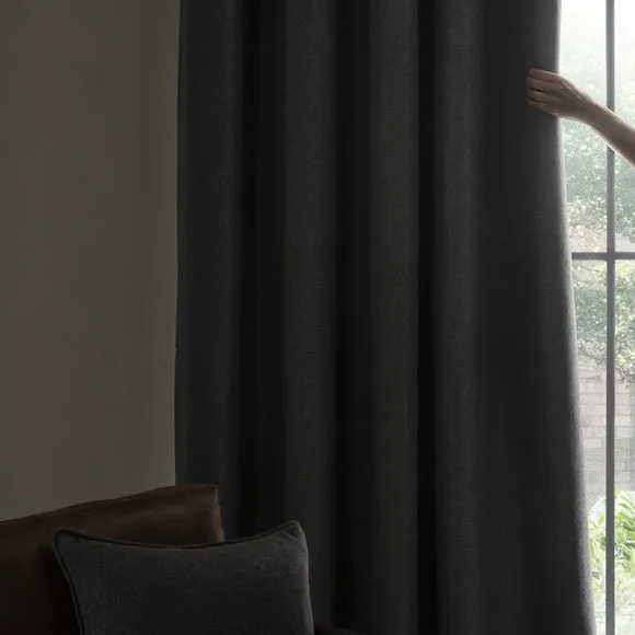 Luna Brushed Eyelet Curtains (Blackout Available) 5