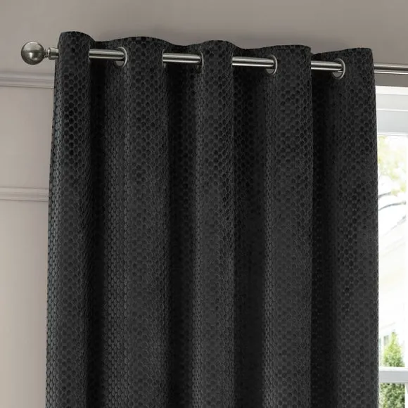 Paoletti Neptune Eyelet Curtains 1