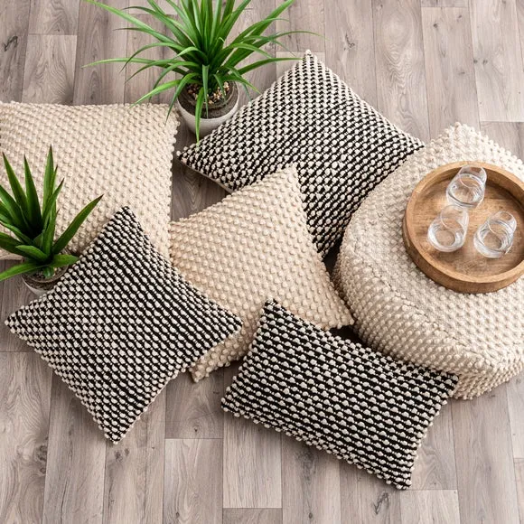 Jersey Bobble Square Cushion 2
