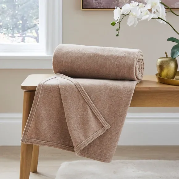 Chenille Throw Blanket 1