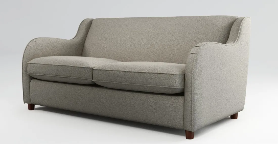 Custom MADE Helena Sofabed, Textured Weave Pebble